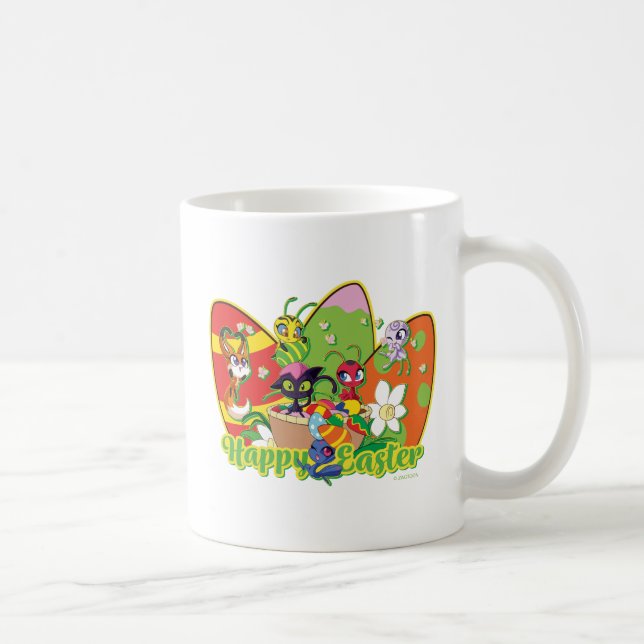 Caneca De Café Felz pascoa Kwamis (Direita)