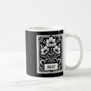 Caneca De Café Feminista Floral 8647 Anti-Trump Human Rights Engr