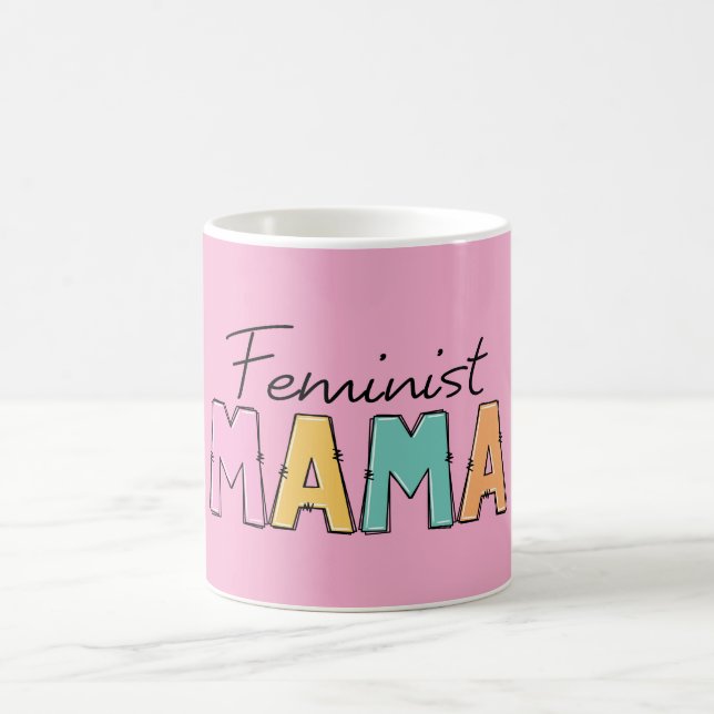 Caneca De Café Feminista Mama (Centro)