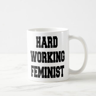 Caneca De Café Feminista Trabalhadora duro