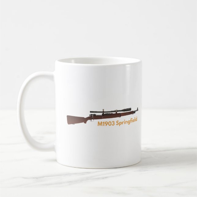 Caneca De Café Fenda de atirador M1903 (Esquerda)