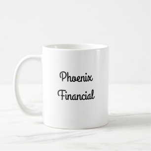 Caneca De Café Fênix Financial Coffee Mug - Design da Esquerda