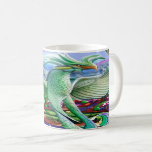 Caneca De Café Fênix Mágica