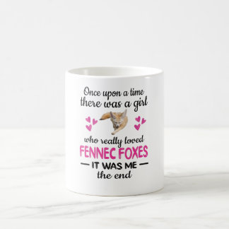 Caneca De Café Fennec Fox Lover Cuja Rapariga De Raposa Fenn