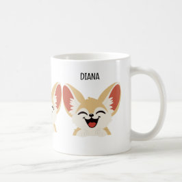 Caneca De Café Fennec Fox Mug, Funny Fennec Fox Gift