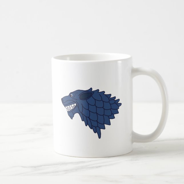 Caneca De Café Fenrir/Fenriswolf (Direita)