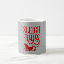 Caneca De Café Feriado das Cavalas Vermelhas