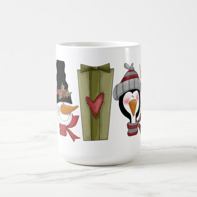 Caneca De Café Feriado de Natal (Centro)
