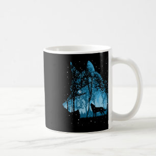Caneca De Café Feriado de Natal dos Lobos Nervosos