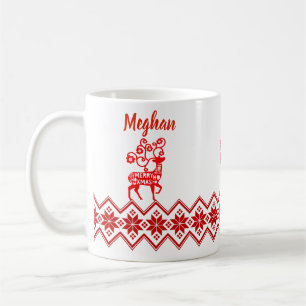 Caneca De Café Feriado de Natal dos Nórdicos