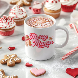 Caneca De Café Feriado de Urso da Mama Feliz Bonita