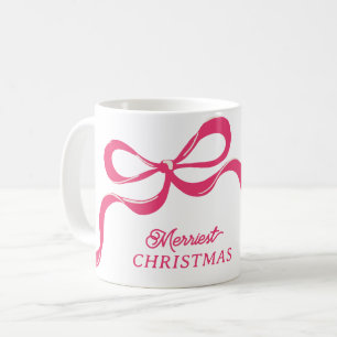 Caneca De Café Feriado dos Arcos clássicos de Natal moderno cor-d