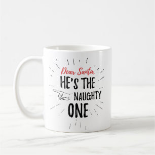 Caneca De Café Feriado Engraçado Caros Papais noeis de Natal Boni