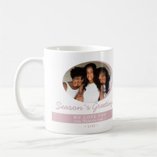 Caneca De Café Feriado Fotográfico de Saudações de Estação R
