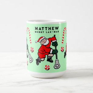 Caneca De Café Feriado Personalizado De Lacrosse Oferecido Café D