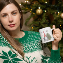 Feriados Felizes nas Árvores de Natal Gnomo