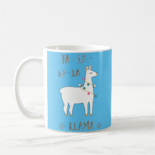 Caneca De Café Feriados Festivos Fa-La-La-Lama, Festivos Festivos