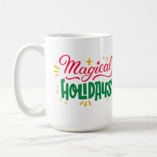 Caneca De Café Feriados Mágicos