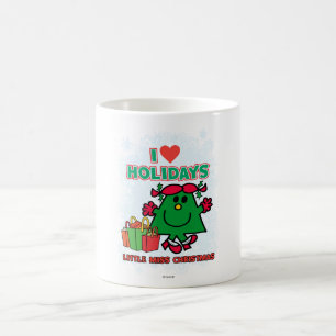 Caneca De Café Feriados pequenos do amor da senhorita Natal   I