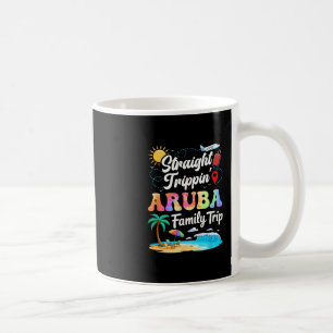 Caneca De Café Férias da Família Aru 2025 Viagem Reto