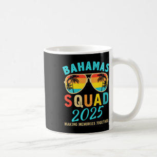 Caneca De Café Férias das Bahamas 2025 Matchin de Amigos da Famíl
