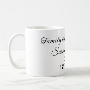 Caneca De Café Férias de camping em família personalizar adiciona