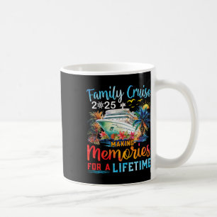 Caneca De Café Férias De Cruzeiro Familiar 2025 Family Matching C