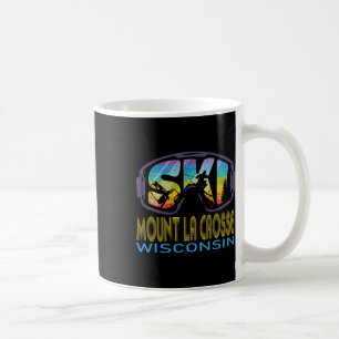 Caneca De Café Férias de Esqui no Monte La Crosse Wisconsin