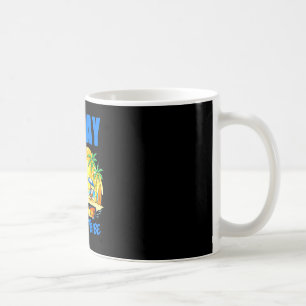 Caneca De Café Férias de verão na praia viagem da família vibes d