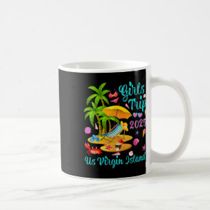 Caneca De Café Férias de Verão nas Ilhas Virgens dos EUA Viagem d