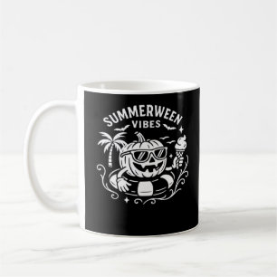Caneca De Café Férias de Verão Summerberry Vibes Pumpkin Piscina