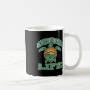 Caneca De Café Férias de Viagem em Família na Vida de Cruzeiro Ta