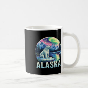 Caneca De Café Férias de visualização da aurora boreal do Alasca