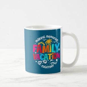 Caneca De Café Férias em Família Criando Memórias Juntos Arte