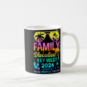 Caneca De Café Férias em Família Key West Arte Correspondente