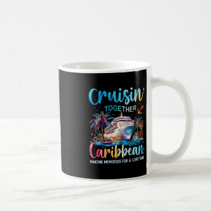 Caneca De Café Férias em Família no Cruzeiro do Caribe 2025 Cruzi
