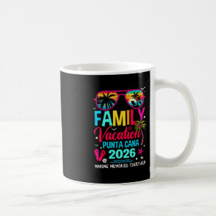 Caneca De Café Férias em Família Punta Cana 2026 República Domini