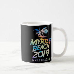 Caneca De Café Férias em Myrtle Beach Carolina do Sul Para Homens