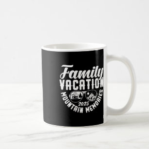 Caneca De Café Férias Familiares 2025 Memórias De Montanha Corres
