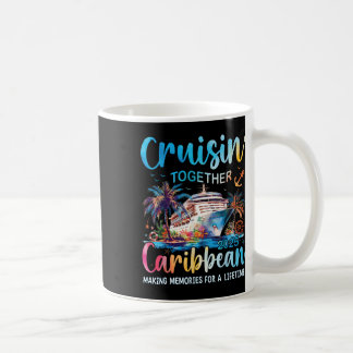 Caneca De Café Férias Familiares Caribe Cruise 2025 Cruisin’ Tog