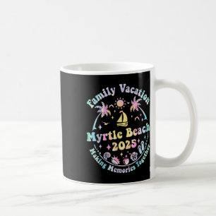 Caneca De Café Férias Familiares Myrtle Beach 2025 Matching Summe