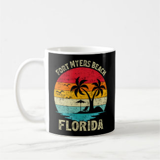 Caneca De Café Férias Familiares na Florida Fort Myers Beach