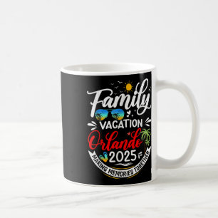 Caneca De Café Férias Familiares Orlando 2025 Férias de Verão de