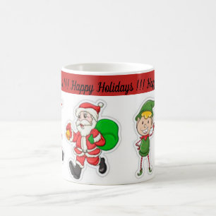 Caneca De Café Férias Felizes