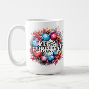 Caneca De Café Férias Felizes   Feliz Natal
