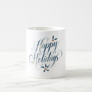 Caneca De Café Férias Felizes Natal Alegre Família Ano Novo