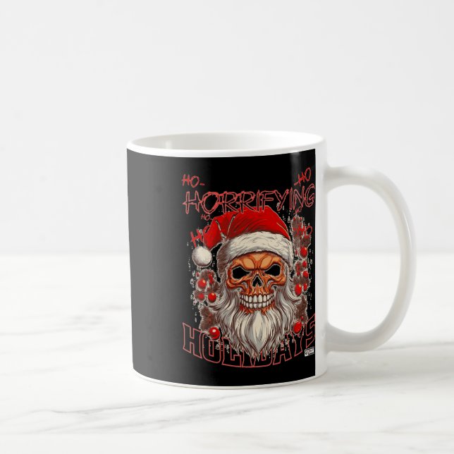 Caneca De Café Férias Horríveis Pijamas de Natal Christmas  (Direita)