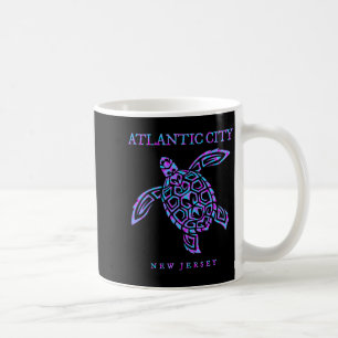 Caneca De Café Férias na Praia das Tartarugas Marinhas de Atlanti