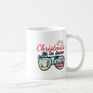Caneca De Café Férias Natal Em Junho Solteiros Papai Noel Flaming