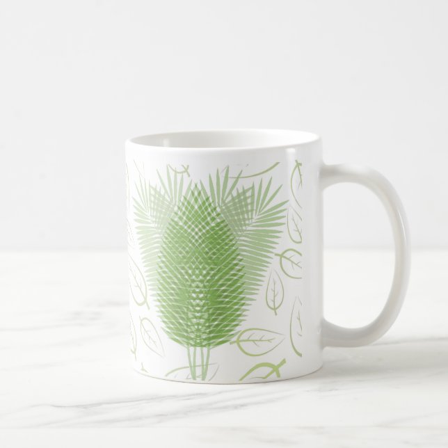 Caneca De Café Fern Forest (Direita)